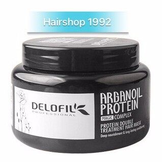 KEM HẤP Ủ TÓC PHỤC HỒI CHUYÊN SÂU DELOFIL ARGAN OIL 500ML