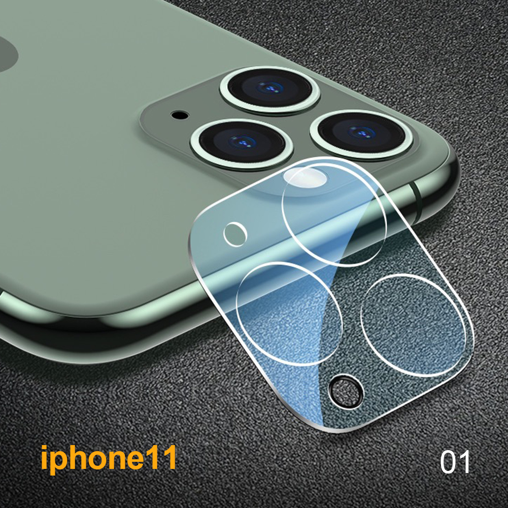Kính cường lực ống kính máy ảnh cho iPhone 11 12 Pro 12 Mini 12 Pro Bảo vệ màn hình tối đa bật