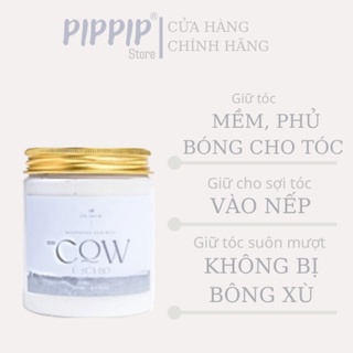[MUA 1 Ủ TẶNG 1 Ủ] Ủ TÓC COW (Dưỡng tóc mền, Phục hồi tóc hư tổn) 🎁 Tặng 1 mũ chùm tóc + mask giấy