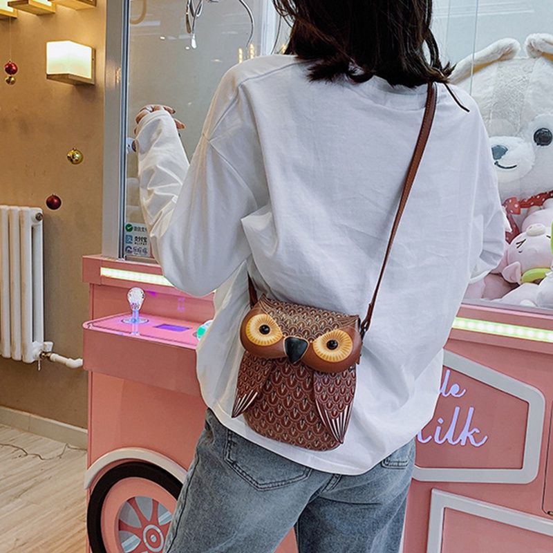 Túi IELGY đeo vai họa tiết hoạt hình phong cách cổ điển thời trang cho nữ