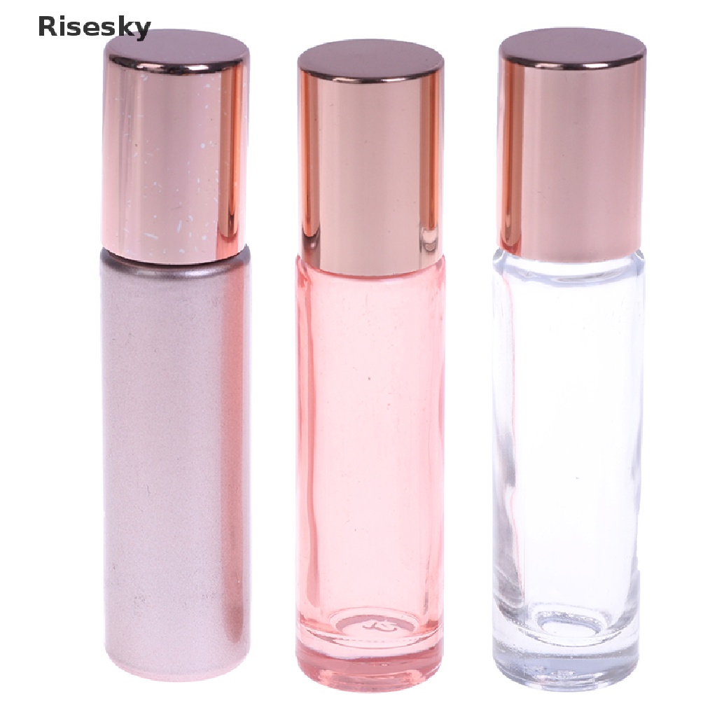 Chai Rỗng 10ml Đựng Tinh Dầu / Nước Hoa Dạng Lăn Tiện Dụng Mang Theo Du Lịch