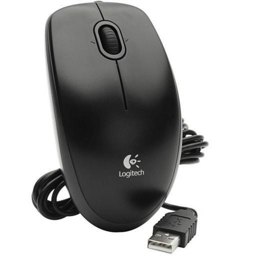 Chuột Quang Có Dây Logitech B100 Cdd2. | BigBuy360 - bigbuy360.vn