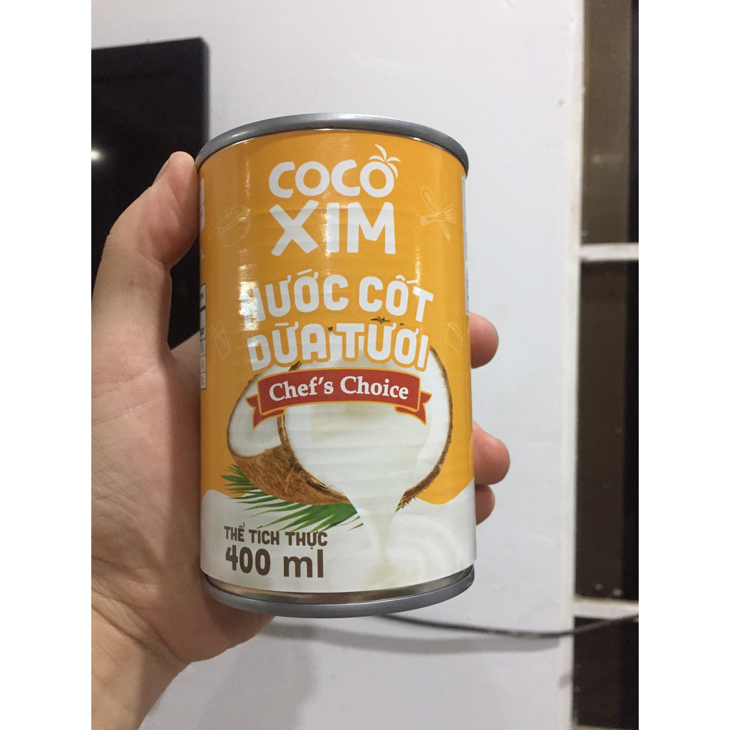 Nước Cốt Dừa Vàng Cocoxim 400ml