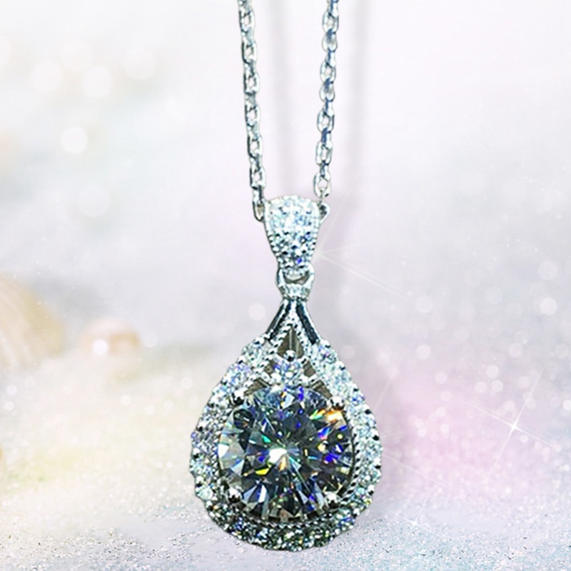Vòng cổ thiết kế đính đá zirconia thời trang sang trọng cho nữ