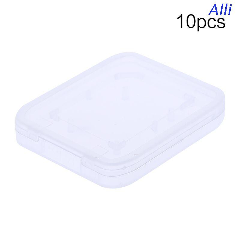 Set 10 Hộp Đựng Thẻ Nhớ Sd Sdhc Sdxc Trong Suốt Tiêu Chuẩn | BigBuy360 - bigbuy360.vn