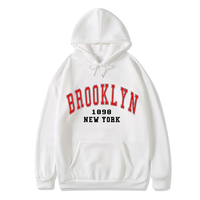 Áo Hoodie Nỉ Unisex In Chữ BROOKLYNS Thời Trang Hàn Quốc HOT TREND BB HOODIE