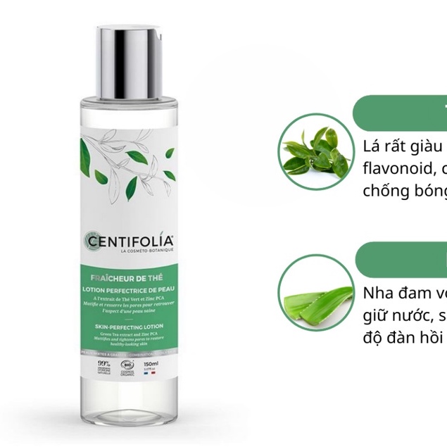 Nước Cân Bằng Da Centifolia Skin-Perfecting Lotion (150ml)