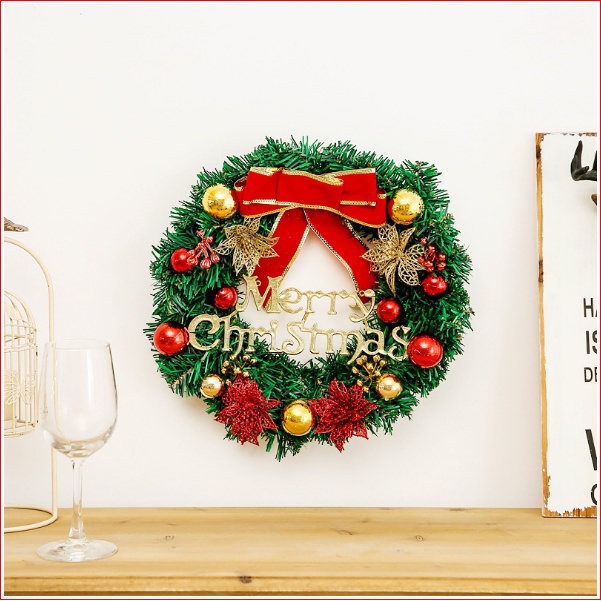 Vòng Nguyệt Quế Trang Trí Nhà Cửa Giáng Sinh Noel - Phụ Kiện Trang Trí Lễ TếT NOEL