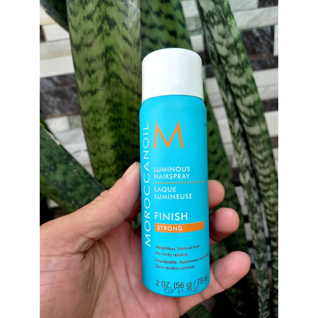 Gôm Xịt Giữ Nếp Tóc Linh Hoạt Moroccanoil Luminous Hairspray 75ml