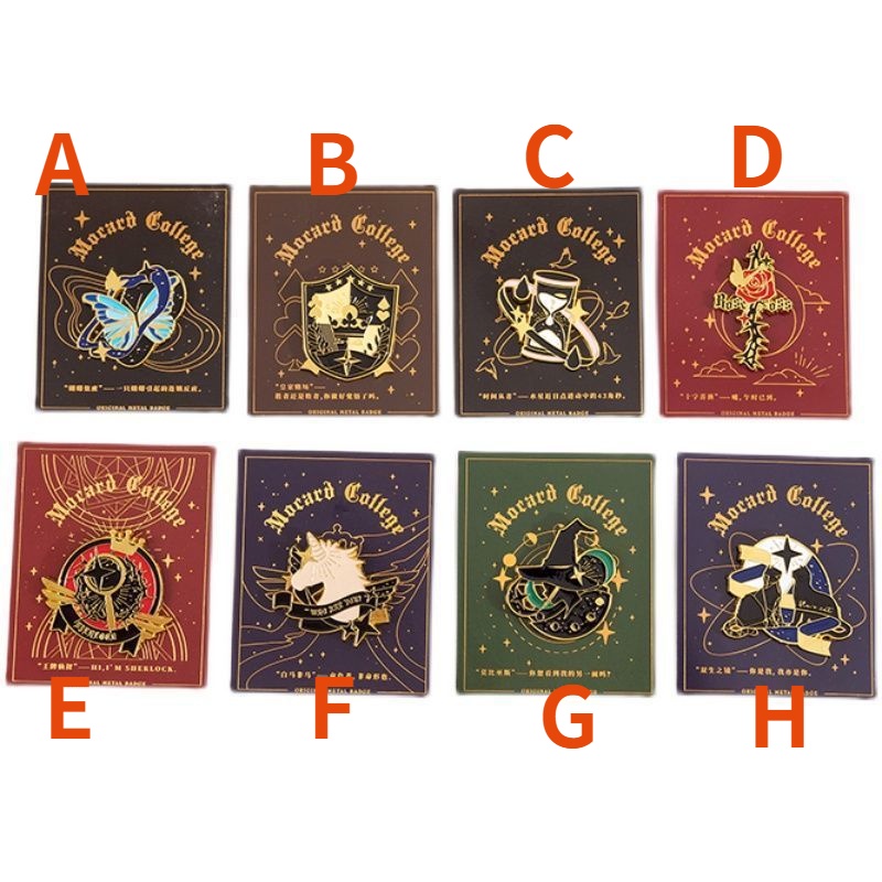 Huy Hiệu Cài Áo Hình Mèo Và Bướm Đáng Yêu