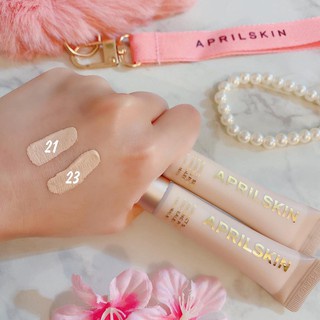 KEM CHE KHUYẾT ĐIỂM CHO LÀN DA HOÀN HẢO APRILSKIN PERFECT SPOT ERASING PUFF CONCEALER SPF30 10G CHÍNH HÃNG - 9829