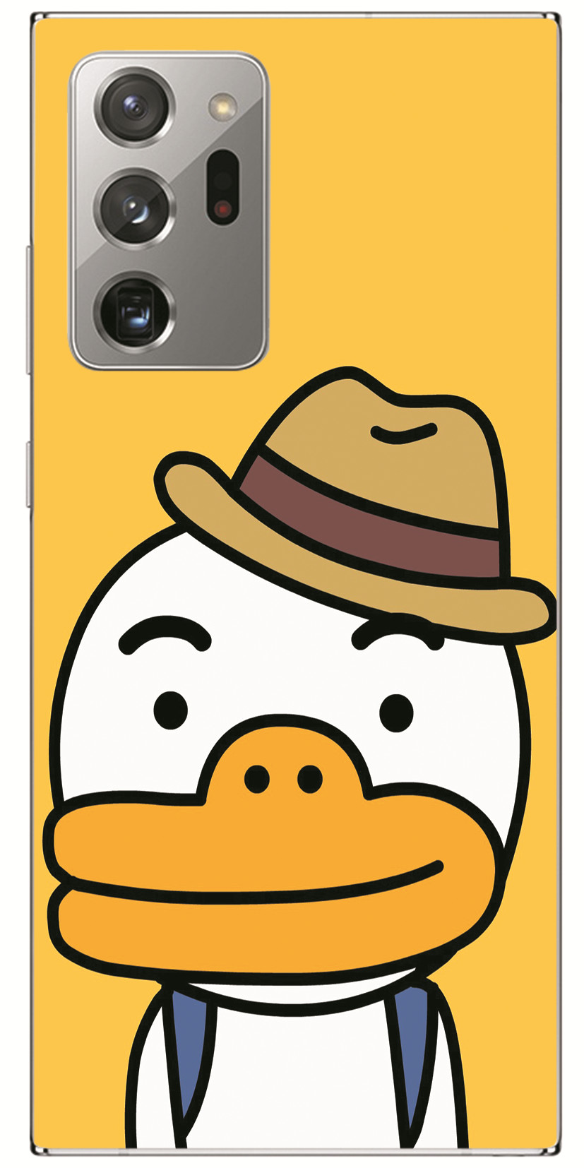 Samsung Galaxy Note 20 Ultra 5G/Note 8 9 10+ Pro INS Cute Cartoon Little yellow duck Soft Silicone TPU Phone Casing Lovely Brown bear Graffiti Case Back Cover