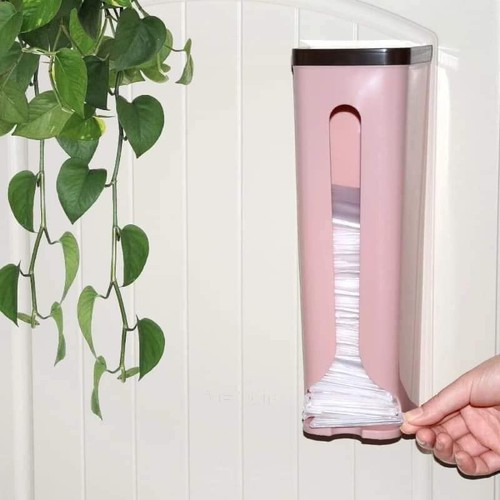 Hộp Đựng Túi Nilon Túi Rác Khăn Giấy Làm Gọn Nhà Bếp Loại Dán Tường Siêu Chắc Chắn - Hộp Treo Tường Đựng Đồ Nhà Bếp