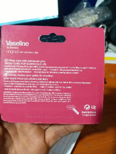 Son Dưỡng Môi Dạng Thỏi Vaseline 4 8g ( dùng rất thích)