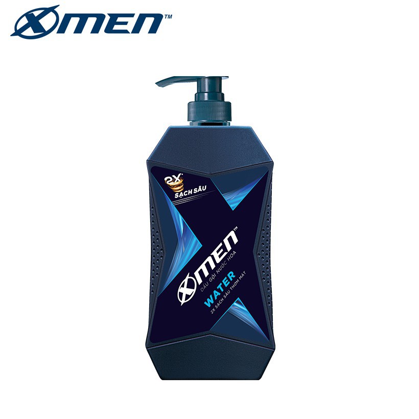 X Men -   Combo Dầu gội nước hoa X-Men Water 650g+Sữa tắm 180g+Gel siêu cứng và bóng tóc 150g Đại Lí Sỉ