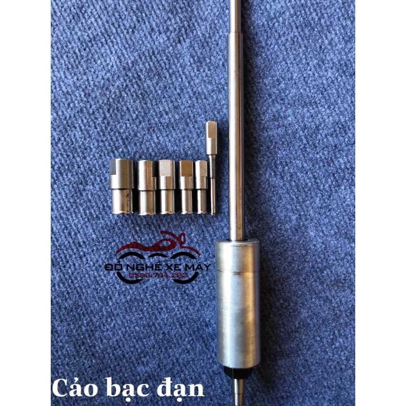 Cảo giật bạc đạn xe máy 6 đầu 100% Inox (vam bi láp, tháo vòng bi bánh xe)