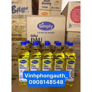 Dầu đậu nành Simply 1L