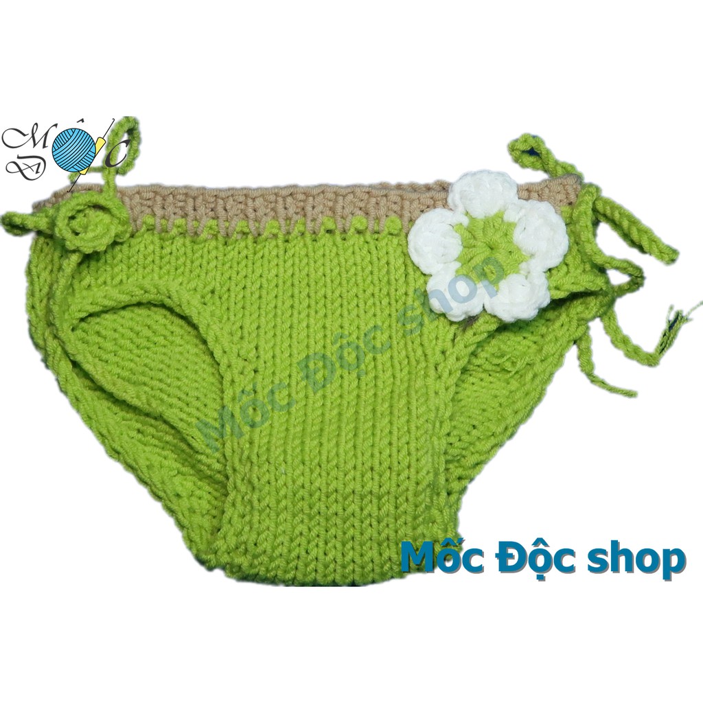 Bikini len 2 mảnh cho bé gái - Kiwi