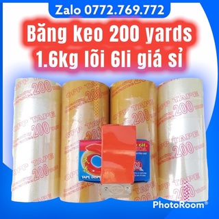 Băng keo 200y trong đục
