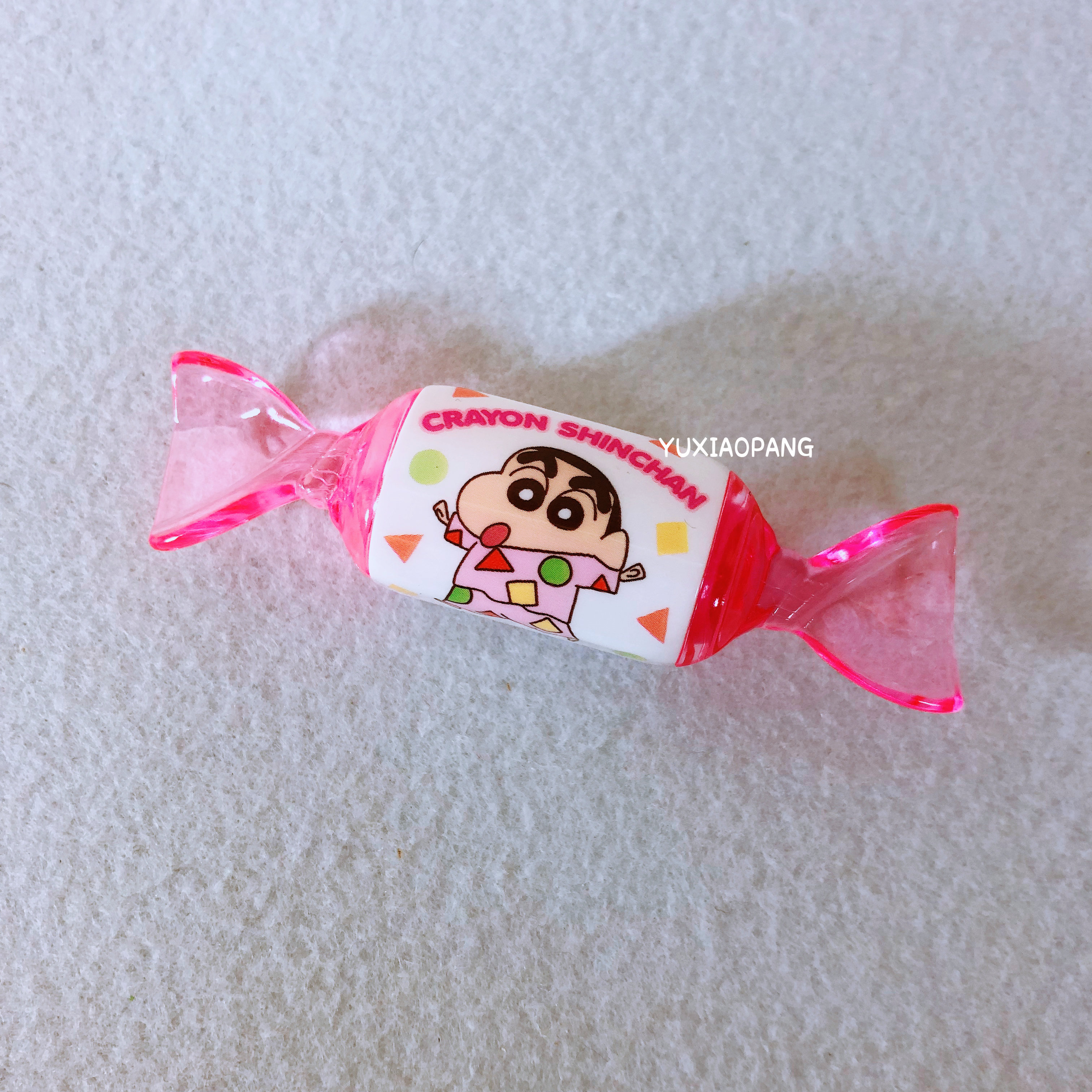 Bút dạ quang mini có mùi thơm hình viên kẹo họa tiết cậu bé bút chì shin Nhật Bản giới hạn