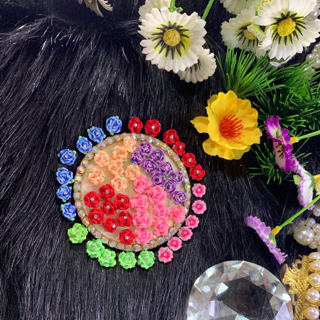 Hoa bột nhỏ ãnh thật