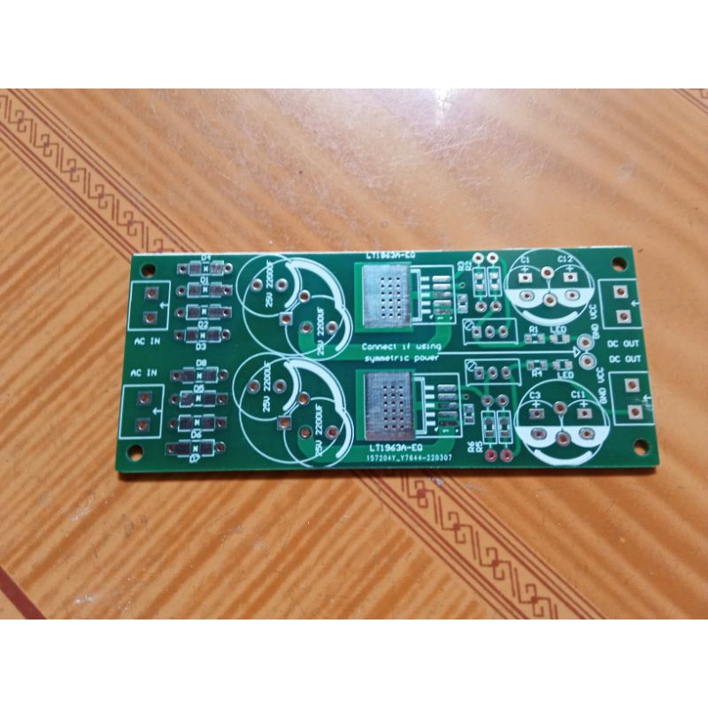 PCB ổn áp dùng lt1963,  lt1764