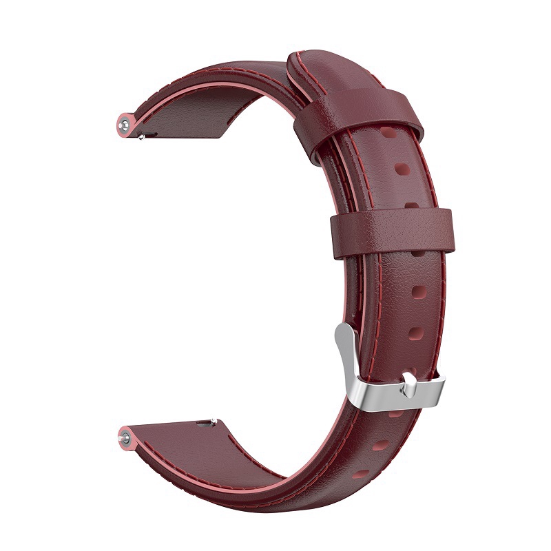 YIFILM Dây Đeo Bằng Da 20mm 22mm Cho Đồng Hồ Thông Minh Samsung Gear sport S2 S3 Classic Frontier galaxy 42mm 46mm active