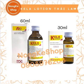 Lố 12 chai lotion Kela bôi v.nang lông Thái Lan