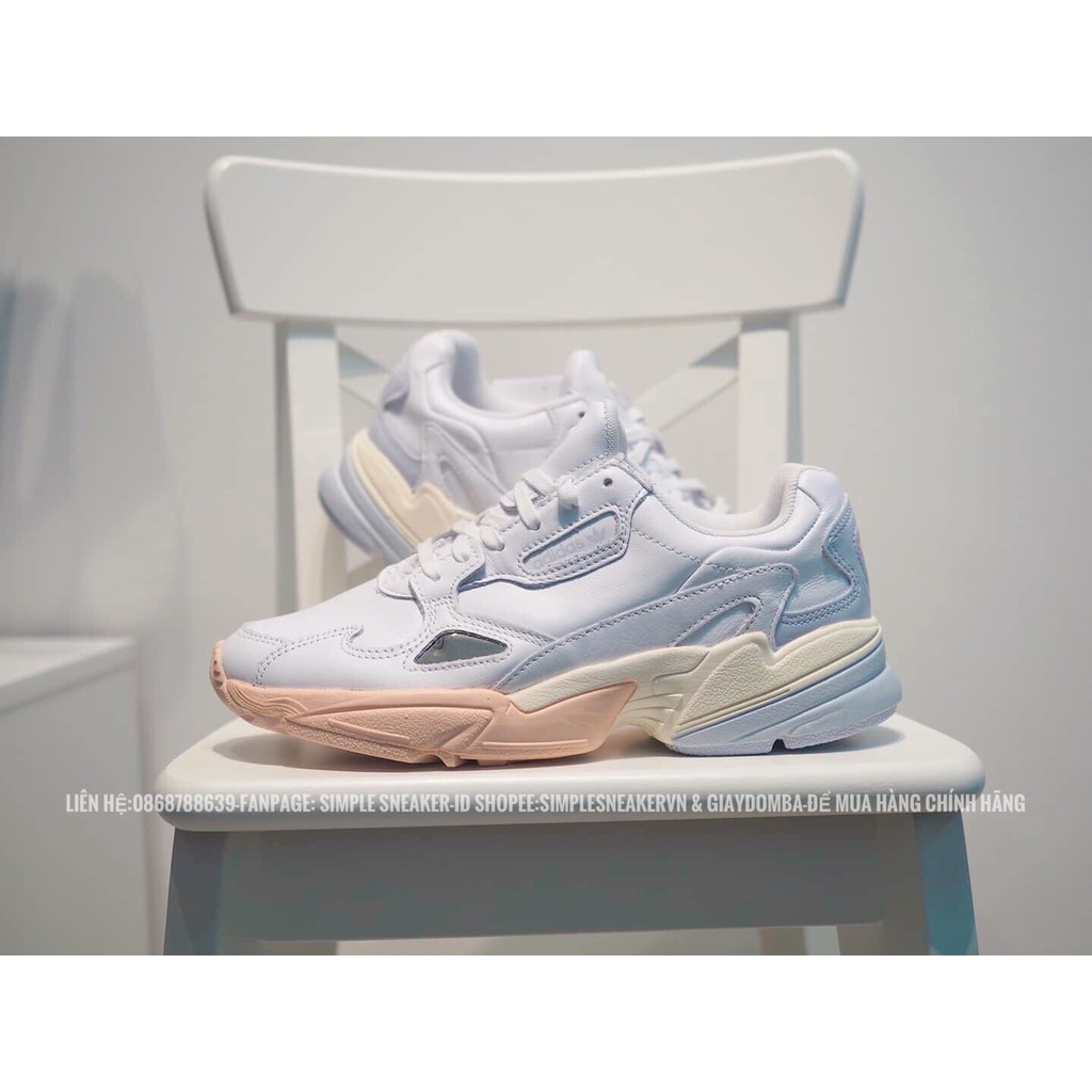 Giày Nữ Adidas Falcon Auth FREESHIP Adidas Falcon Glow Pink Chính Hãng - Giày Sneaker Thể Thao Nữ - Simple Sneaker