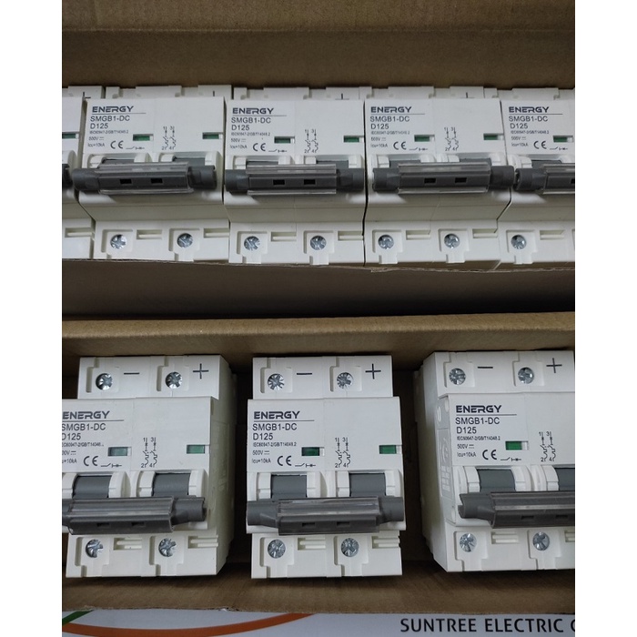 Thiết bị đóng cắt MCB DC 2P 125A 500VDC ENERGY - Thiết Bị Điện ENERGY