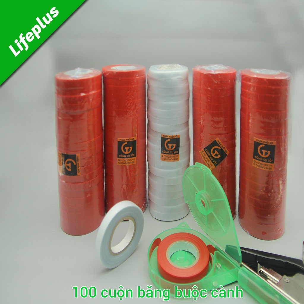 100 cuộn băng buộc cành cây dây leo, cây nông nghiệp