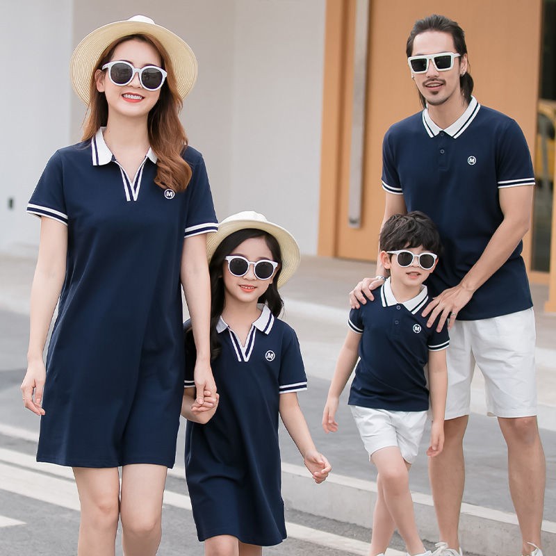 [CÓ HÌNH THẬT] Áo gia đình Momi - Thun cá sấu polo cao cấp - M113