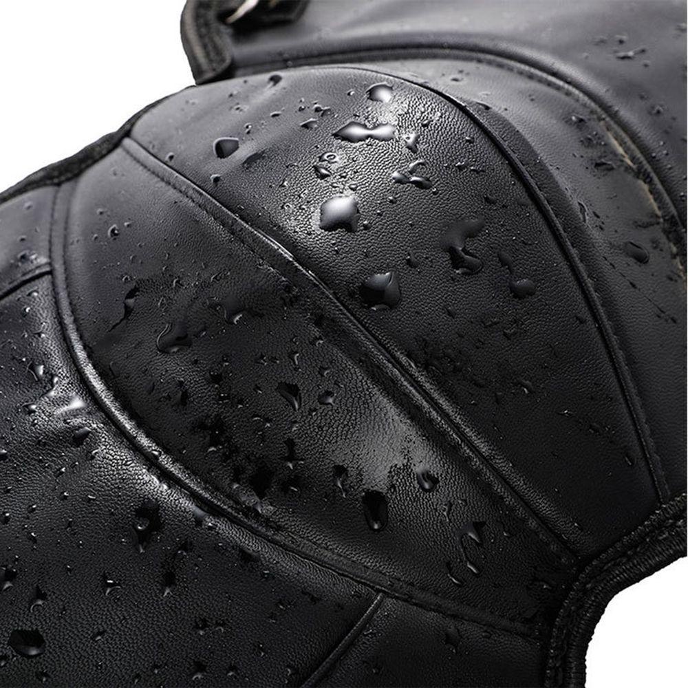 Shoukey Băng Quấn Đầu Gối Giữ Ấm Chân Vào Mùa Đông Có Dải Phản Quang