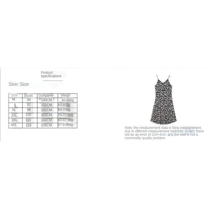 Đầm Hai Dây Dáng Chữ A Màu Đen Họa Tiết Hoa Cúc Phong Cách Pháp