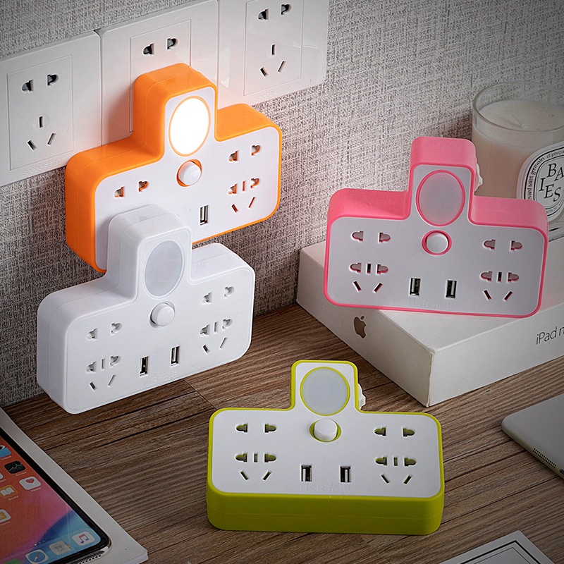Ổ Cấm Điện Thông Minh ,Chia Điện Tiện Lợi Có 2 Cổng USB RIN