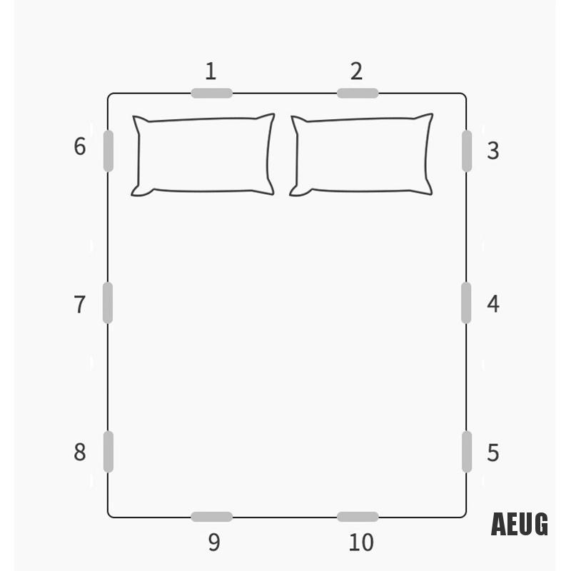 Bộ 12 Kẹp Cố Định Ga Trải Giường Tiện Dụng Cho Gia Đình