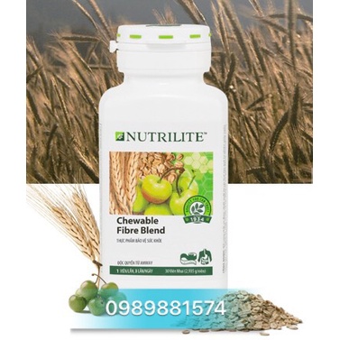 Chất Xơ Chewable Fiber Blend (30 Viên Nhai)