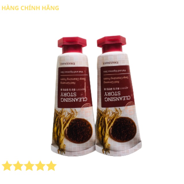 ⚘⚘⚘Sữa rửa mặt tinh chất nhân sâm Red Ginseng hàng chính hãng-Hàn Quốc