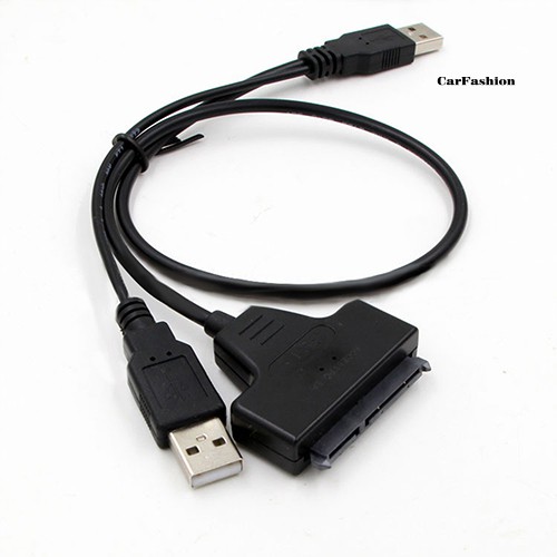 Dây Cáp Chuyển Đổi Usb 2.0 Sang 2.5inch 22 7 + 15 Serial Ata Sata 2.0 Hdd / Ssd