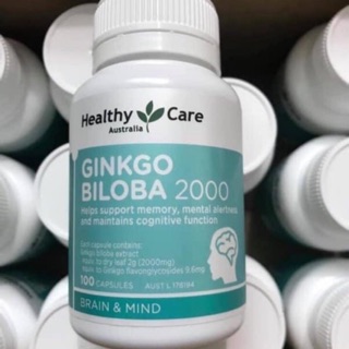 Viên uống Heathycare ginkgo biloba 2000