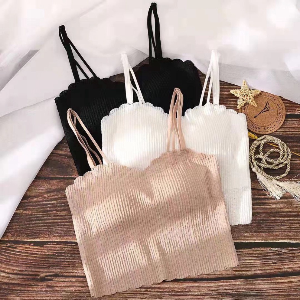 Áo lót thiết kế dây đan chéo sau lưng quyến rũ cho nữ