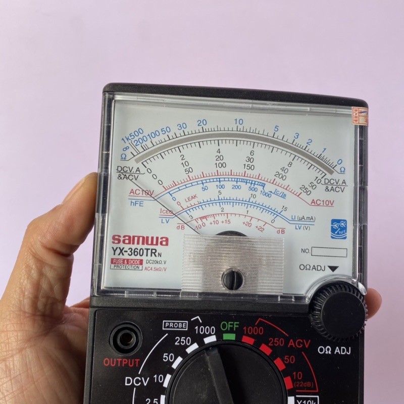 Đồng hồ vạn năng kim khí Dung Anh đồng hồ vạn năng cơ Samwa YX-360TR