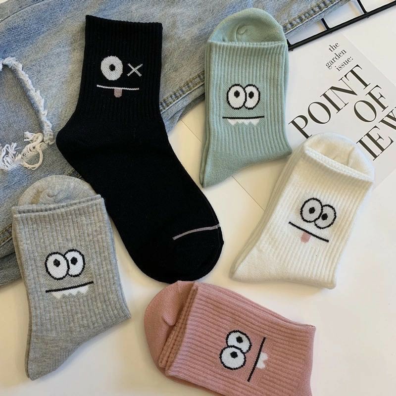 Set 5 đôi Tất vớ giá rẻ - Cotton Socks - nhiều mẫu - vớ unisex