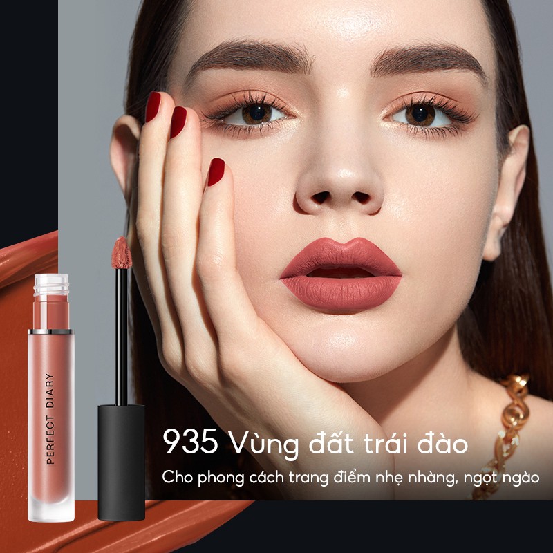 ( Mypham35 ) Son kem lì Perfect Diary tông màu số 9 3g | BigBuy360 - bigbuy360.vn