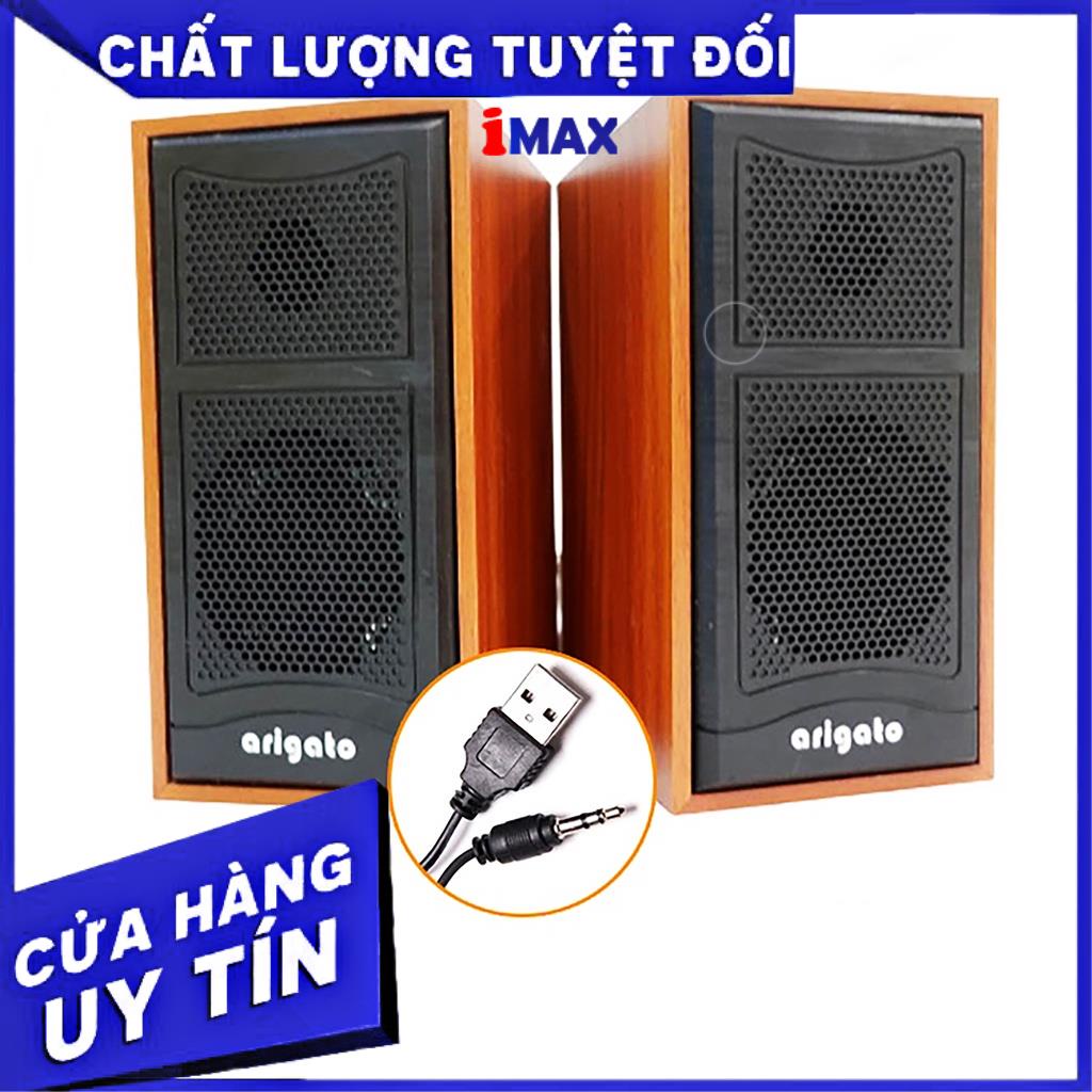 Loa Máy Tính Siêu Bền Vỏ Gỗ Arigato M22 - Âm Thanh Cực Chất