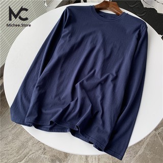 Áo Thun Nam Dài Tay Unisex. Áo thu đông trơn tay dài cổ tròn basic vải sufa giữ nhiệt MC01 | BigBuy360 - bigbuy360.vn