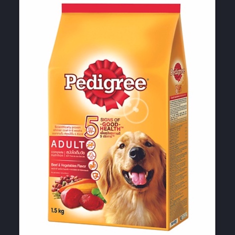 Thức ăn hạt cho chó trưởng thành Pedigree 1.5kg