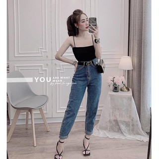 Quần jean baggy túi nắp đẹp xuất sắc