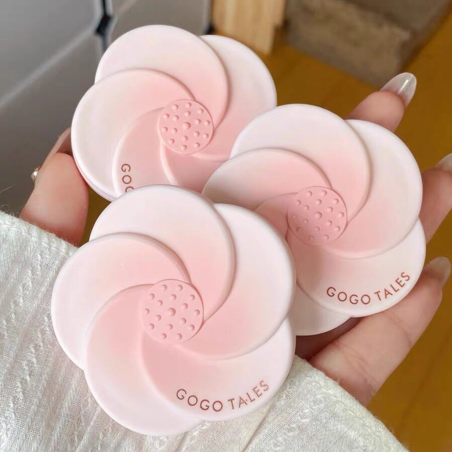 Phấn má GOGO TALES anh đào xinh xắn tự nhiên Vitality Slightly Drunk Blush Gogotales GT376 GOGO100