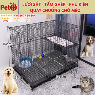 {SIÊU RẺ} - CHUỒNG QUÂY CHÓ MÈO ❤️BÁN LẺ TỪNG TẤM❤️ Tặng 2 chốt /1 tấm. 